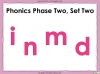 Phonics Phase 2, Set 2 - i, n, m, d Teaching Resources (slide 1/214)